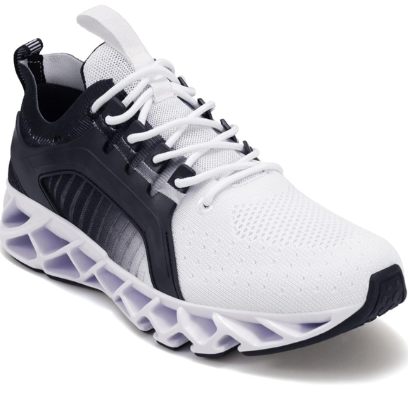 umyogo athletic sneakers in black and white NEW STYLE several sizes - Picture 2 of 5